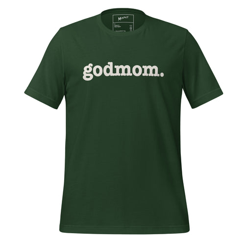 Godmom Unisex T-Shirt - White Writing