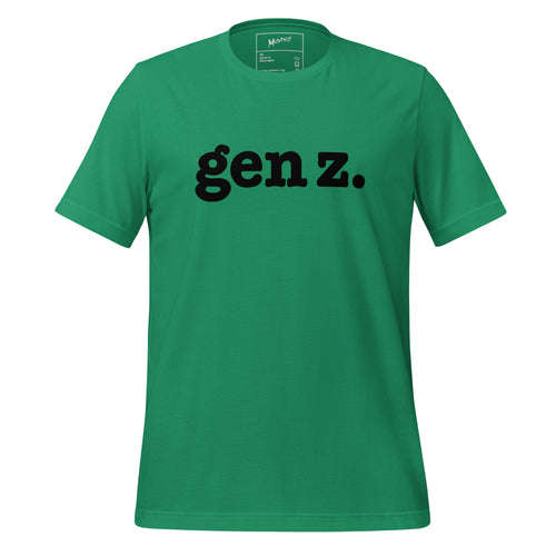 Gen Z Unisex T-Shirt - Black Writing