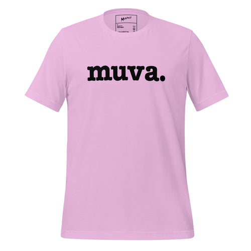 Muva Unisex T-Shirt - Black Writing