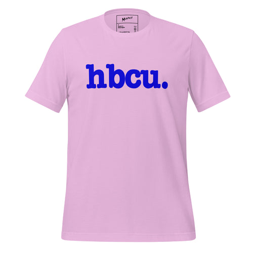 HBCU Unisex T-Shirt - Blue Writing