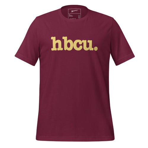 HBCU Unisex T-Shirt - Yellow Writing