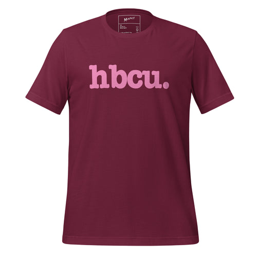 HBCU Unisex T-Shirt - Pink Writing