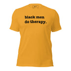Black Men Do Therapy T-Shirt - Classic