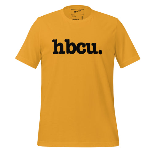 HBCU Unisex T-Shirt - Black Writing
