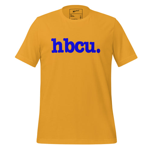 HBCU Unisex T-Shirt - Blue Writing