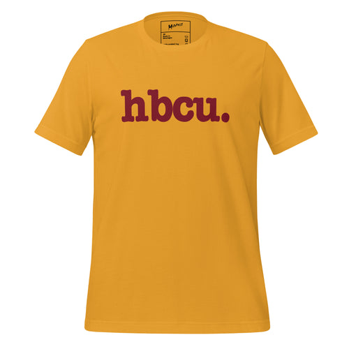 HBCU Unisex T-Shirt - Maroon Writing