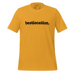 Bestiecation Unisex T-Shirt - Black Writing