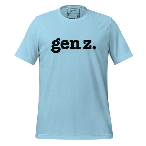 Gen Z Unisex T-Shirt - Black Writing