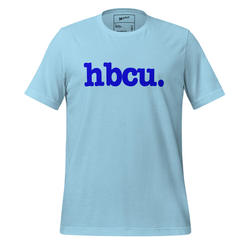HBCU Unisex T-Shirt - Blue Writing