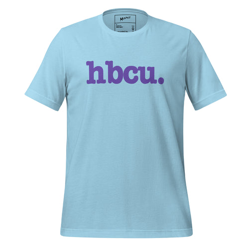 HBCU Unisex T-Shirt - Purple Writing