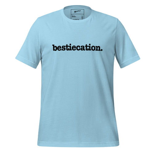 Bestiecation Unisex T-Shirt - Black Writing
