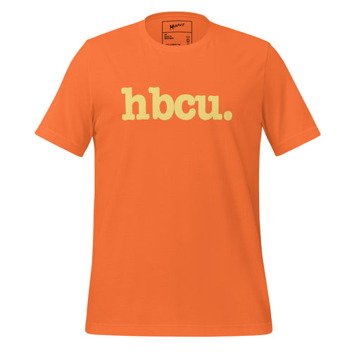 HBCU Unisex T-Shirt - Yellow Writing