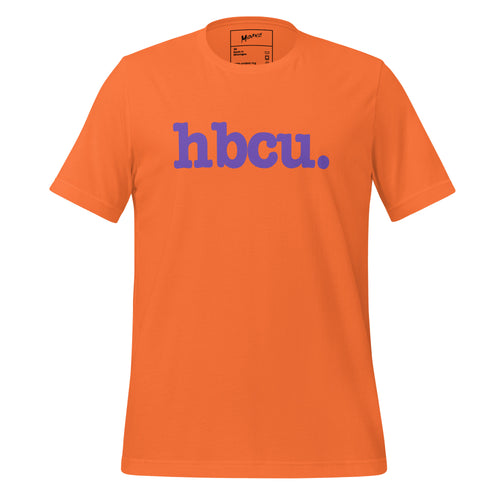 HBCU Unisex T-Shirt - Purple Writing