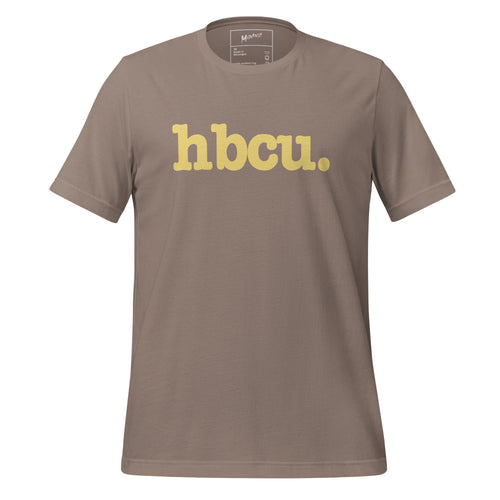 HBCU Unisex T-Shirt - Yellow Writing