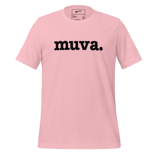 Muva Unisex T-Shirt - Black Writing