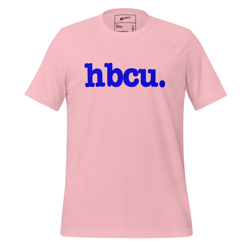 HBCU Unisex T-Shirt - Blue Writing