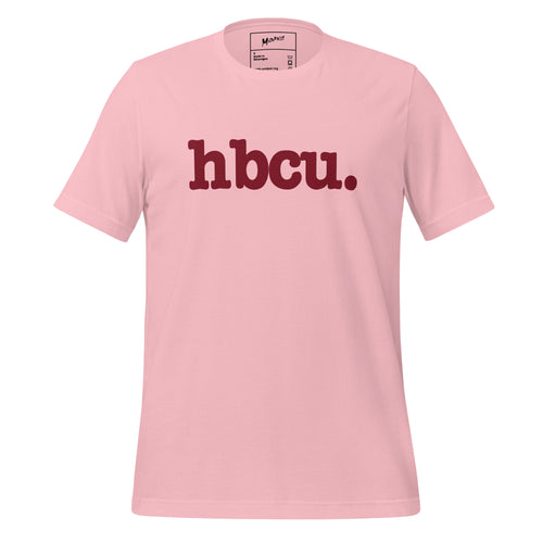 HBCU Unisex T-Shirt - Maroon Writing