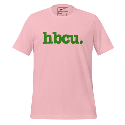 HBCU Unisex T-Shirt - Green Writing