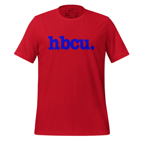 HBCU Unisex T-Shirt - Blue Writing