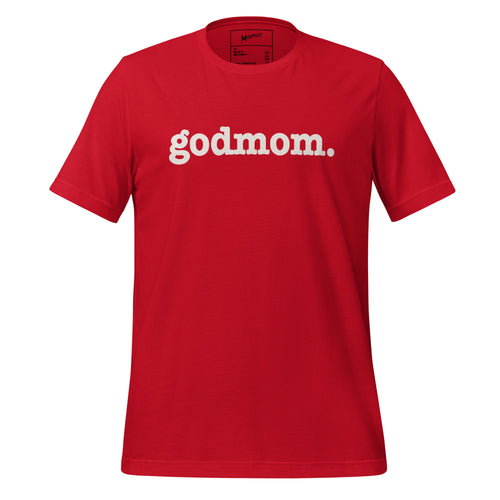 Godmom Unisex T-Shirt - White Writing
