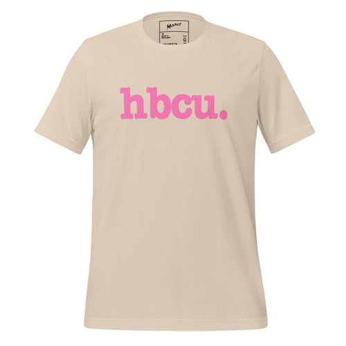 HBCU Unisex T-Shirt - Pink Writing
