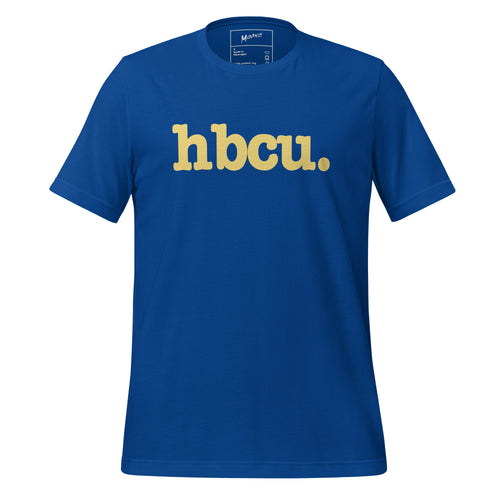 HBCU Unisex T-Shirt - Yellow Writing