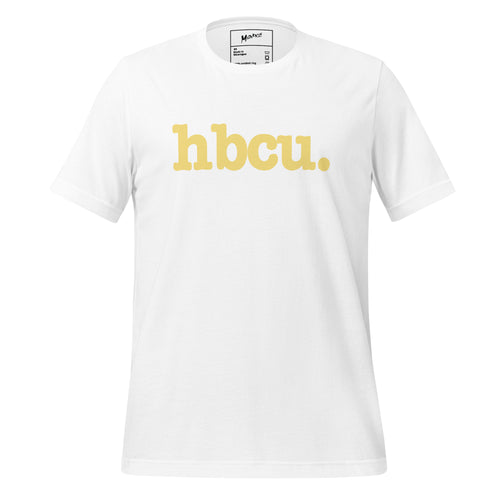 HBCU Unisex T-Shirt - Yellow Writing