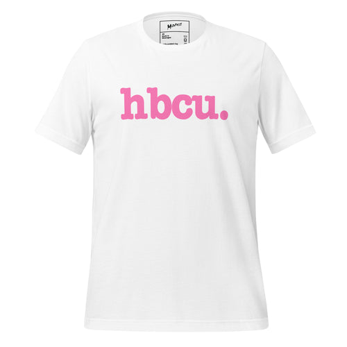HBCU Unisex T-Shirt - Pink Writing