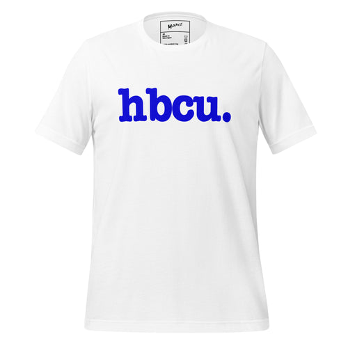 HBCU Unisex T-Shirt - Blue Writing