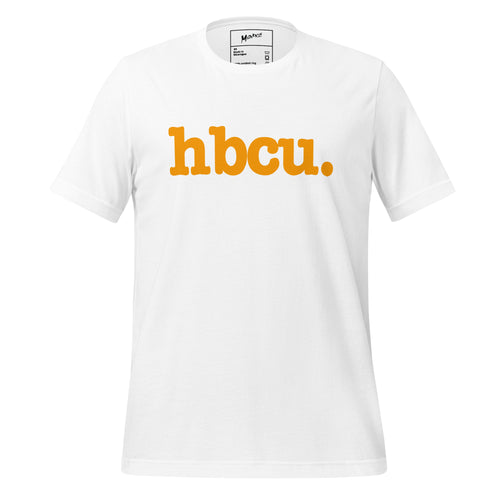 HBCU Unisex T-Shirt - Orange Writing
