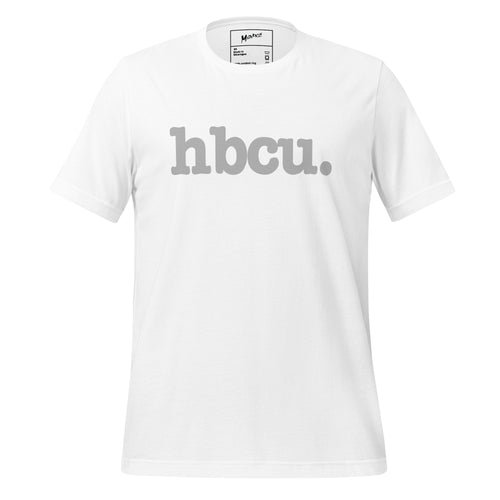 HBCU Unisex t-shirt - Gray Writing
