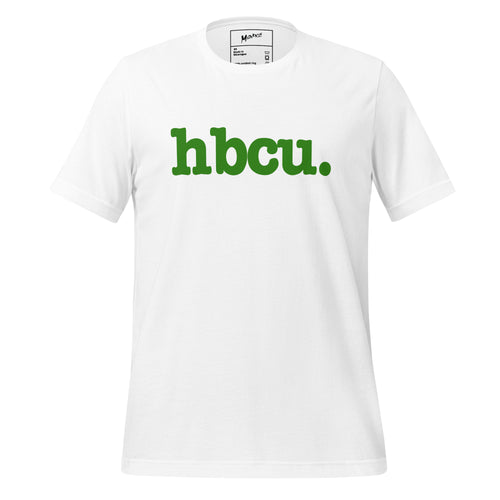 HBCU Unisex T-Shirt - Green Writing