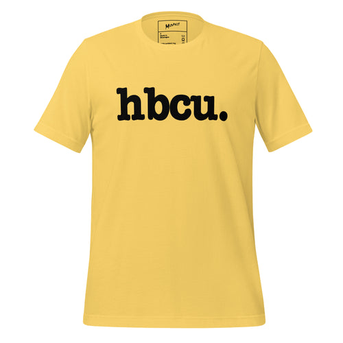 HBCU Unisex T-Shirt - Black Writing