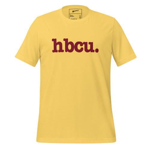 HBCU Unisex T-Shirt - Maroon Writing