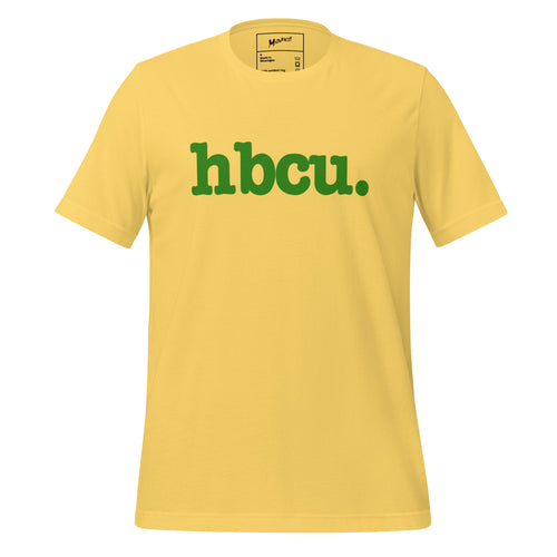 HBCU Unisex T-Shirt - Green Writing