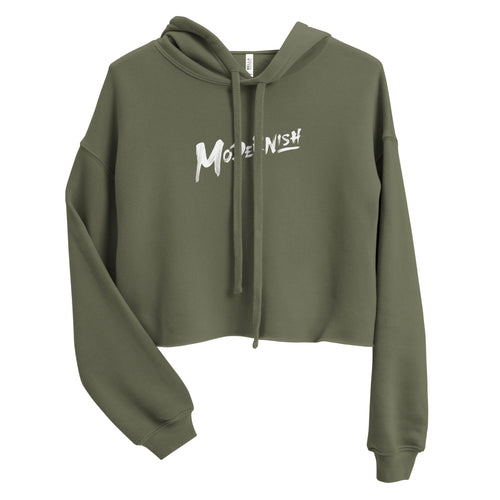 Modernish Crop Hoodie