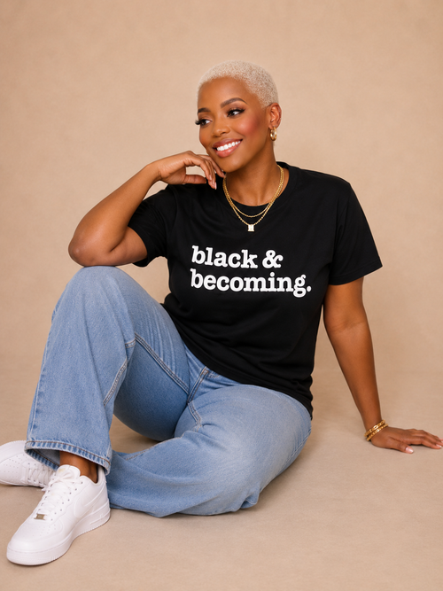 Black & Becoming Unisex T-Shirt - Signature
