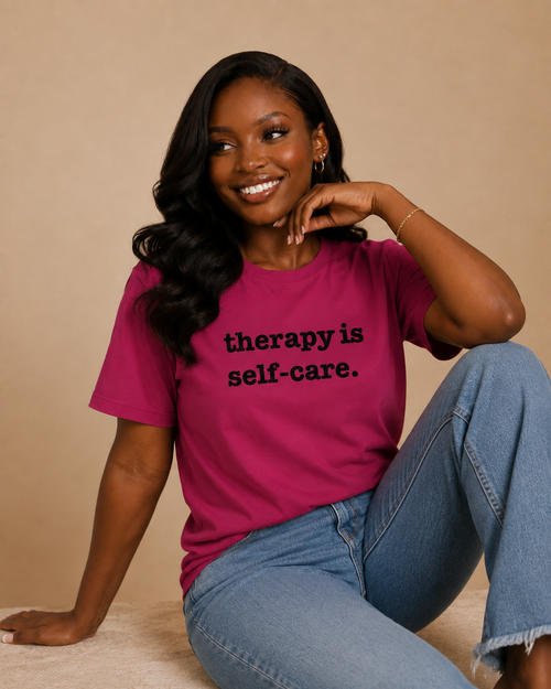 Therapy Is Self Care Unisex T-Shirt - Classic