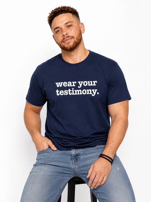 Wear Your Testimony Unisex T-Shirt - Signature