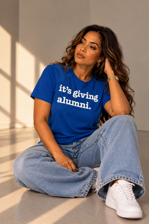 It's Giving Alumni Unisex T-Shirt - Signature
