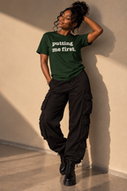 Putting Me First Unisex T-Shirt - Signature
