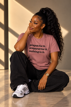 Prayed For It, Prepared For It, Walking In It Unisex T-Shirt - Classic