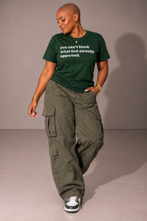 You Can't Block What God Already Approved Unisex T-Shirt - Signature