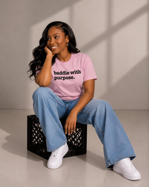 Baddie With Purpose Unisex T-Shirt - Classic