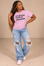 It's Giving Black & Educated Unisex T-Shirt - Classic