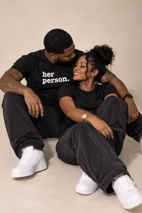 Her Person Unisex T-Shirt - Signature