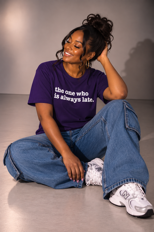 The One Who Is Always Late Unisex T-Shirt - Signature