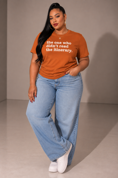 The One Who Didn't Read The Itinerary Unisex T-Shirt - Signature