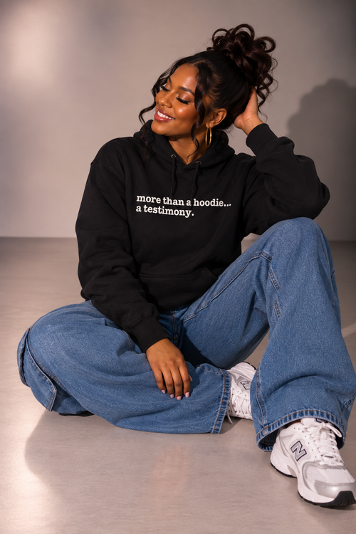 More Than A Hoodie...A Testimony Unisex Hoodie - Signature