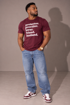 Protector. Provider. Lover. Husband. Friend. Unisex T-Shirt - Signature